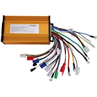 Tbest Motor de Velocidad de Bicicleta eléctrica- 48 V- 60 V- 64 V- 72 V- 84 V Controlador Universal sin escobillas de 3…